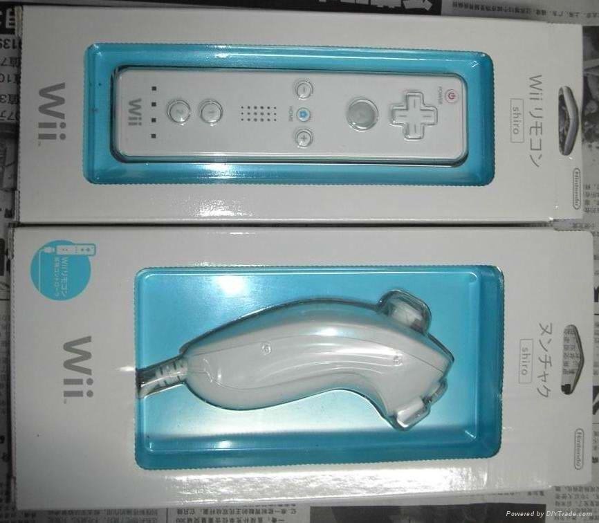 WII nunchuk+remote controller