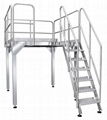 YTD-P2000 aluminium work platform for food packing packaging machine