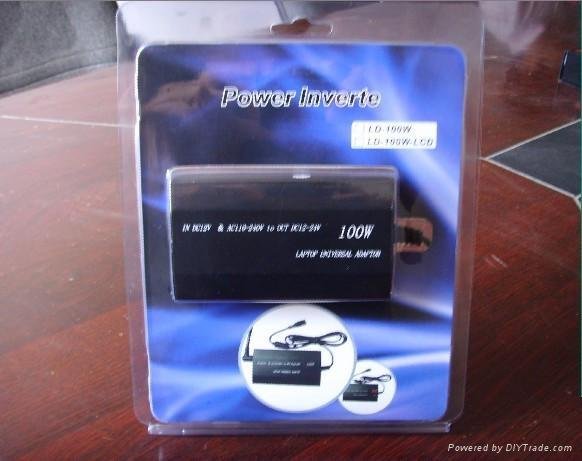 100W universal laptop adapter for home and car use