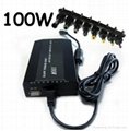 100W universal laptop adapter for home and car use 3