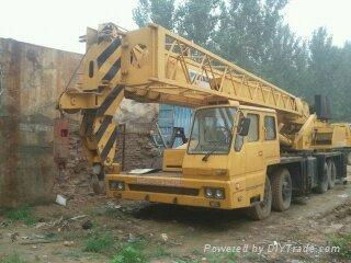 Sell used truck crane 55ton 3