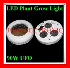 90W UFO Hydroponic Plant Grow LED Light