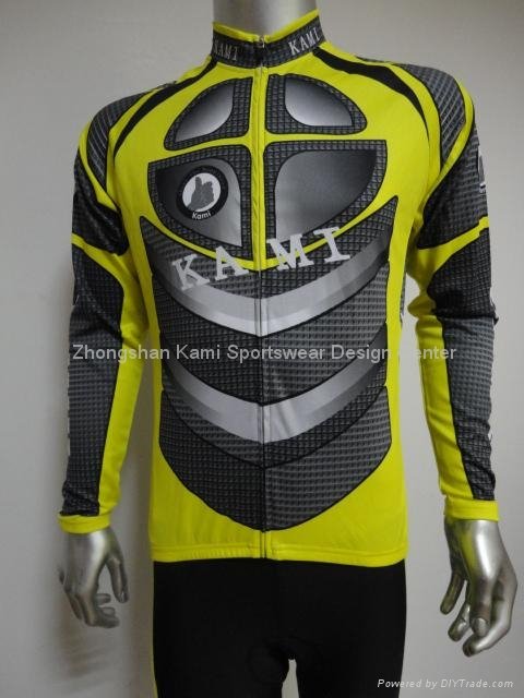 sublimation transfer printing long sleeve cycling jersey/bike jersey/cycling shi