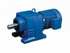 Helical gearbox