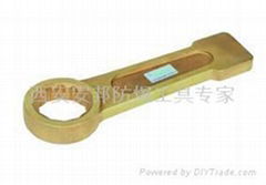 Explosion-proof ring end slogging wrench