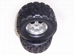 Tires 1 Pair(1/8 Truck) 