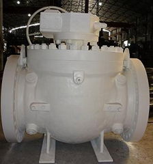 top entry ball valve