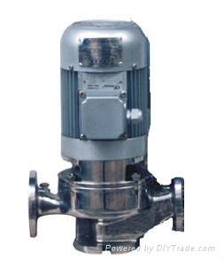 GDF不锈钢耐腐蚀管道式离心泵_不锈钢水泵厂直销 2