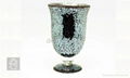 masaic glass candle holder 2