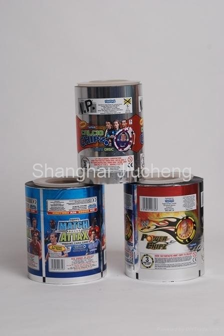 Automatic packaging film roll for food snack 2