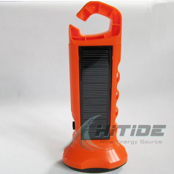 HTD102-5H Waterproof Solar Flashlight