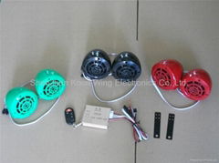 Electroic bike alarm speaker