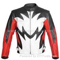 Motorbike Leather Jackets-Leather