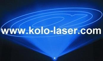 100mW Blue Animation Laser Lighting 2