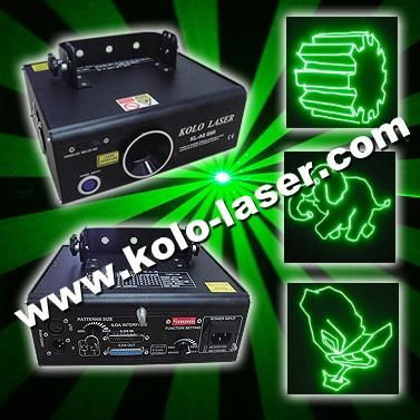 Green Animation Laser Light