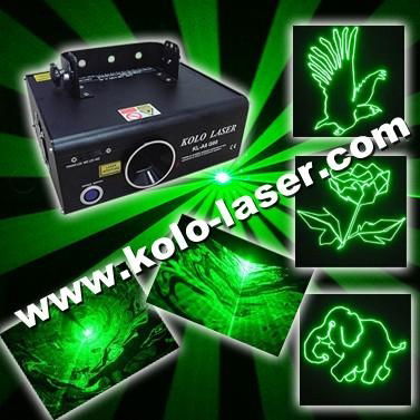 Green Animation Laser Light 2