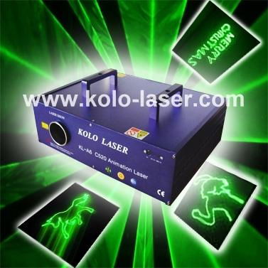 Green Animation Laser Light 3