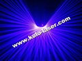 2 tunnels beautiful violet laser lighting with DMX 3