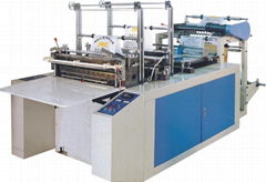 Computer heat-sealing and cold-cutting bag-making machine