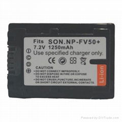 For sony NPFV50 NP-FV50 digital camera battery 