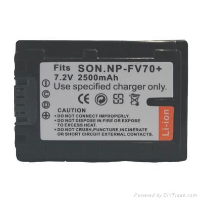 NP-FV70 FV70 digital camera battery  2