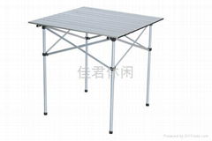 folding aluminum table