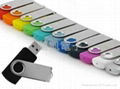 OEM swivel Gift USB Memory For Hot Selling Factory Direct Supply 3