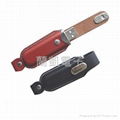 OEM Leather USB Flash Drive Factory Supplier 3