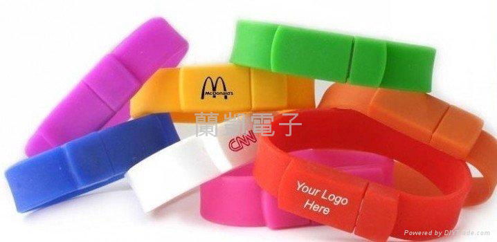 promotion wristband usb flash drive  4