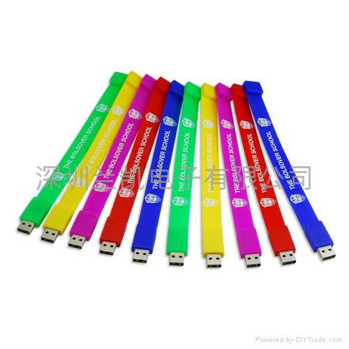 promotion wristband usb flash drive  5