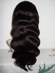 stock body wave Indian hair full lace wig-top quality