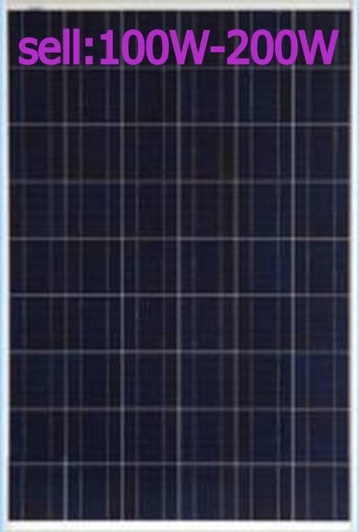 100W 太阳能电池板