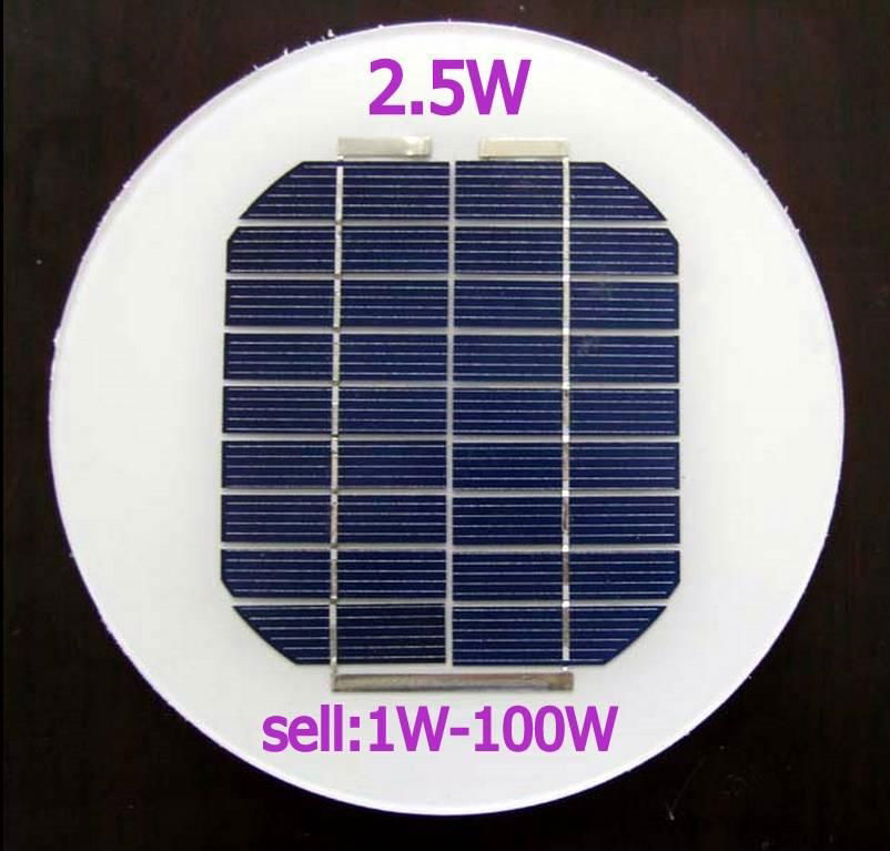 2.5W unframe  solar panel