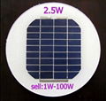 2.5W unframe  solar panel