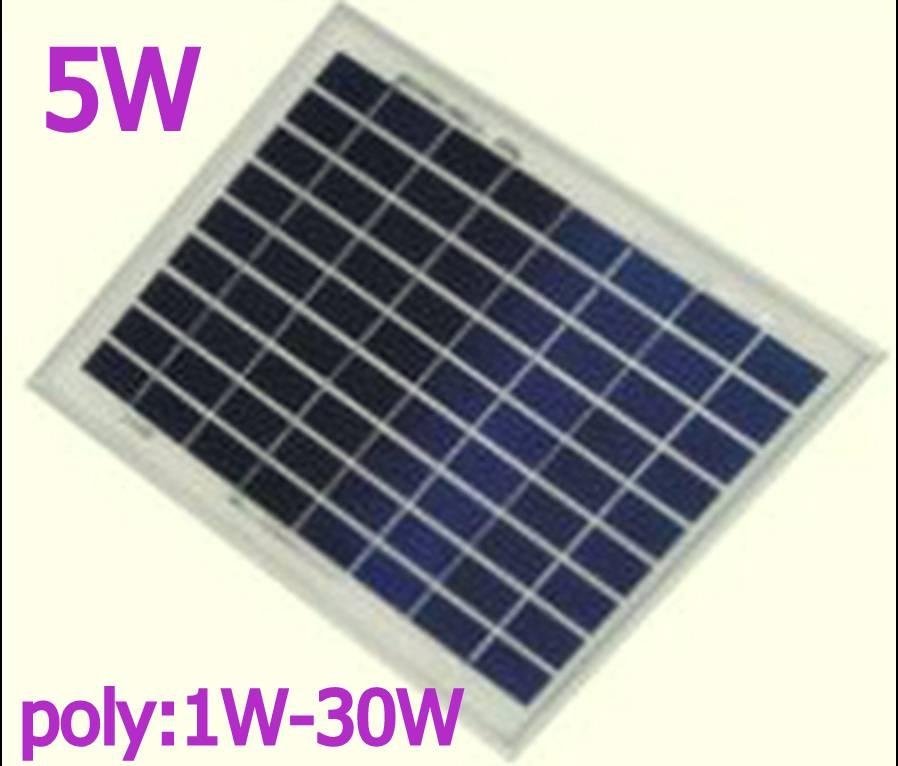 10W small poly solar panel