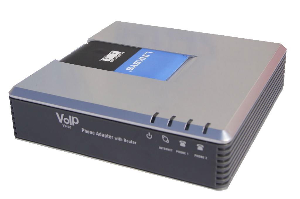 Linksys PAP2-NA 2ports voip phone gateway