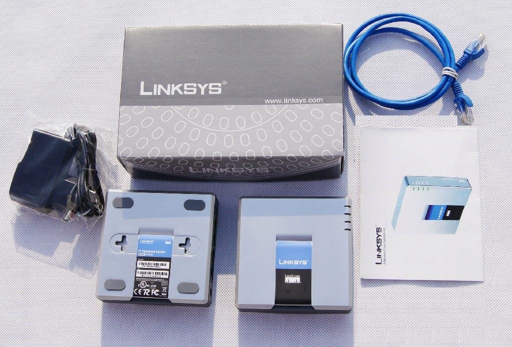 Linksys PAP2-NA 2ports voip phone gateway 2