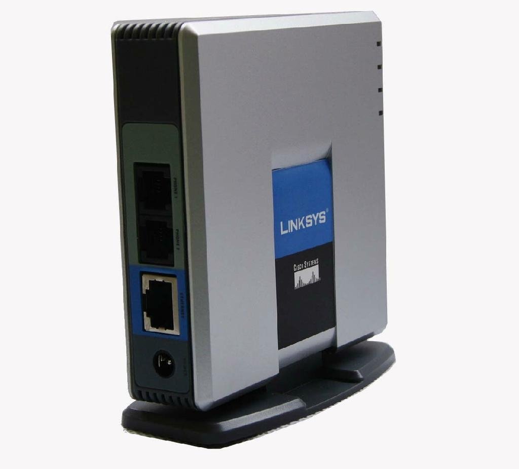 Linksys PAP2-NA 2ports voip phone gateway 3
