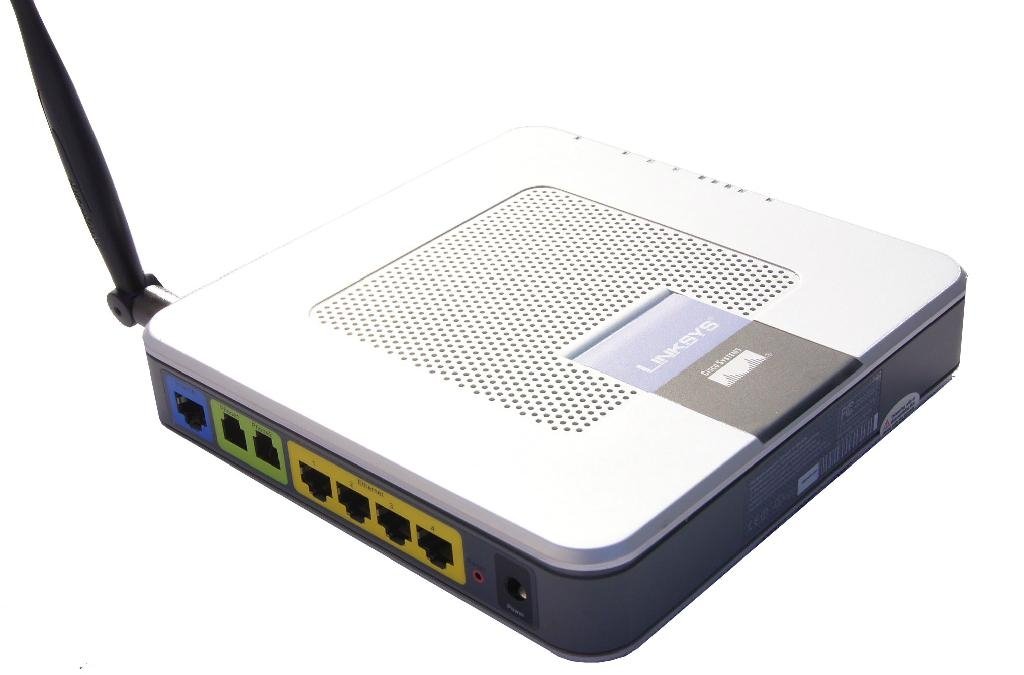 Wireless VOIP router Linksys WRTP54G unlocked 2
