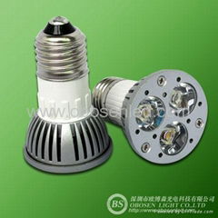 Warm White led spotlight,3w 