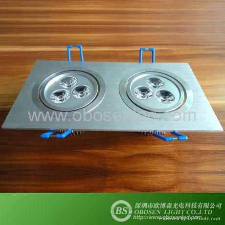 led downlight,3x3W  5