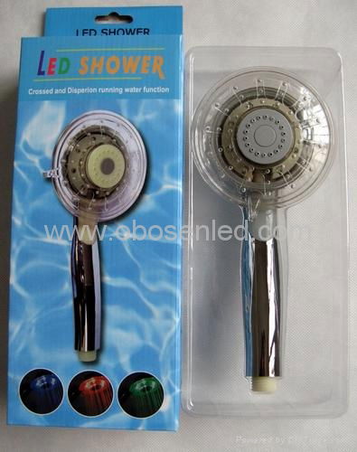 LED shower light,Green color 