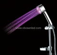 LED shower head,blue color  3