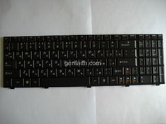 laptop keyboard for lenovo G560 Z560 V560 keyboard RU/US/UK