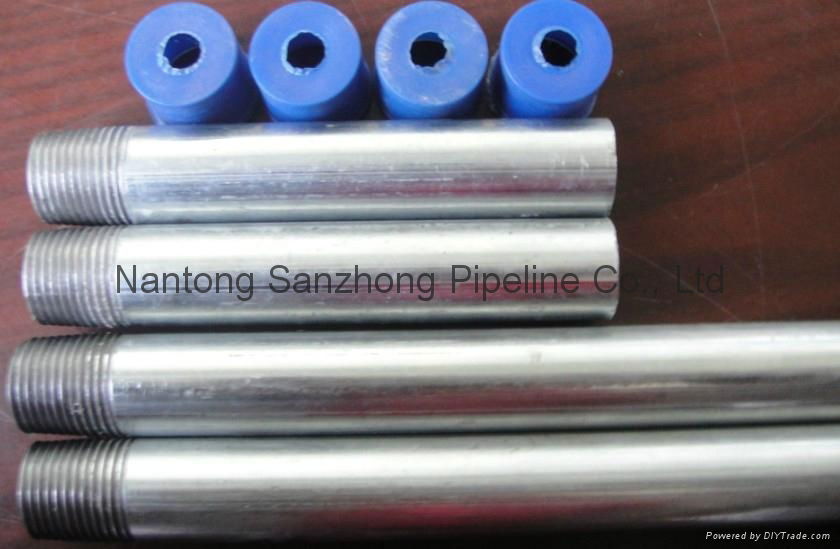 Galvanized steel pipe for screwed pipe 2