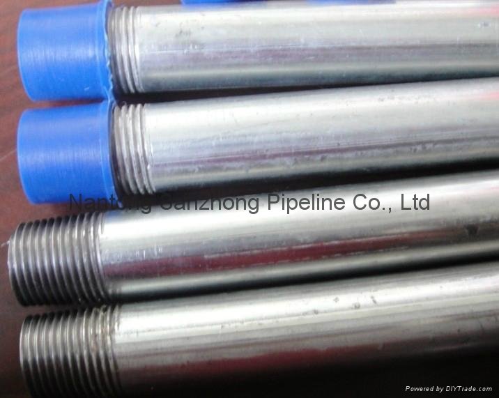 Galvanized steel pipe for screwed pipe 3