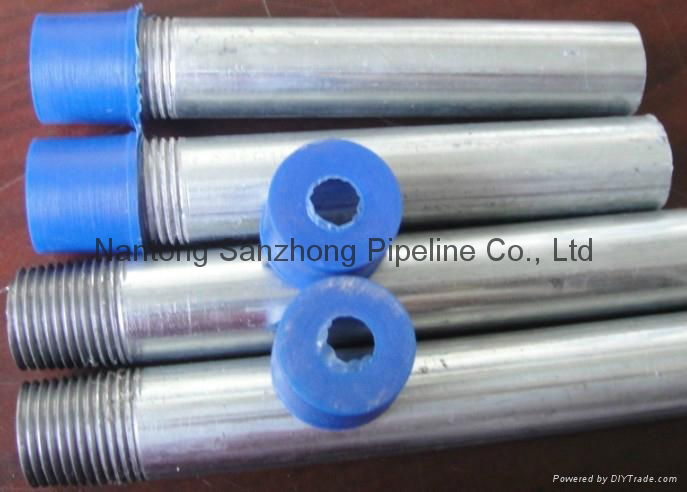 Galvanized steel pipe for screwed pipe 5