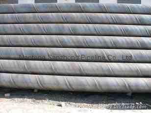 Spiral welded pipe 3