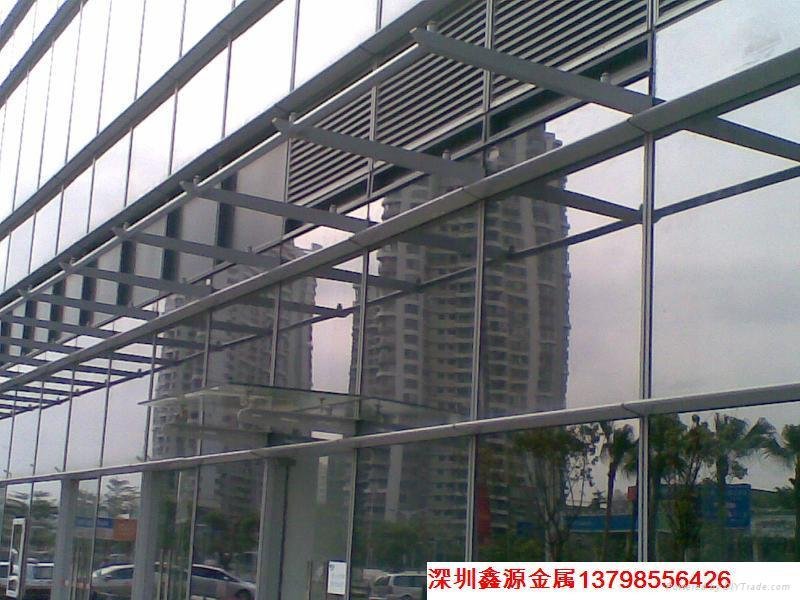 深圳鋼結構玻璃雨棚 2