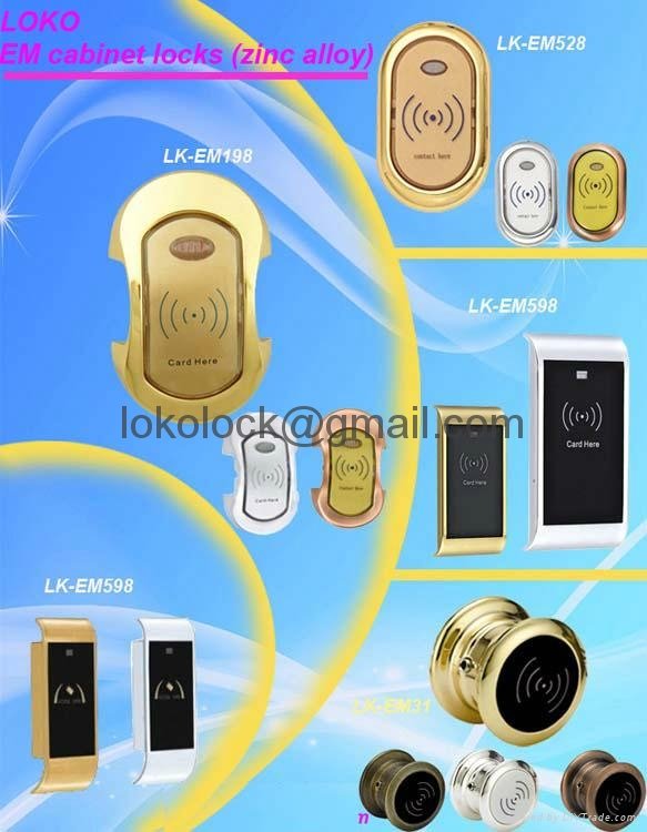 EM card cabinet lock 